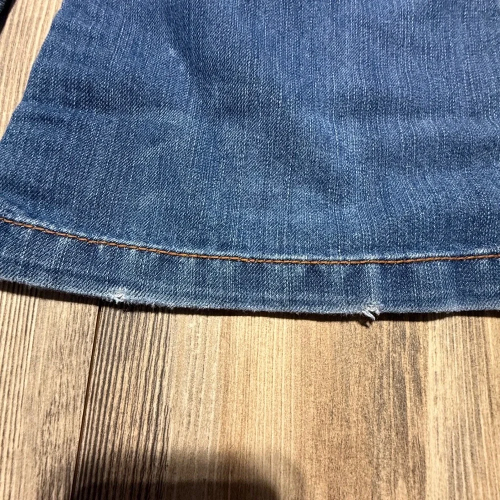 90s Trend Gap Kids Flare Jeans Blue Denim Retro Y2K Style 8 Slim